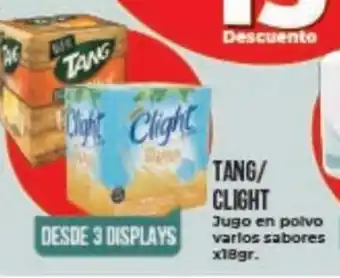 Supermayorista Vital Tang/Clight Jugo en polvo varios sabores x 18gr oferta