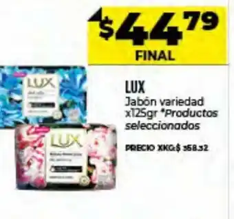 Supermayorista Vital Lux Jabón variedad x 125gr oferta