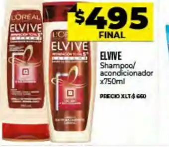 Supermayorista Vital Elvive Shampoo/acondicionador x 750ml oferta