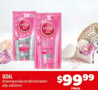 Supermayorista Vital Sedal Shampoo/acondicionador d/p x 300ml oferta