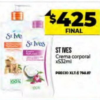 Supermayorista Vital St Ives Crema corporal x 532ml oferta
