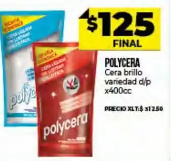 Supermayorista Vital Polycera Cera brillo variedad d/p x 400cc oferta