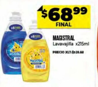 Supermayorista Vital Magistral Lavavajillas x 215ml oferta