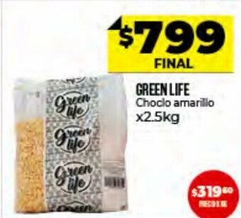 Supermayorista Vital Green Life Choclo amarillo x 2.5kg oferta