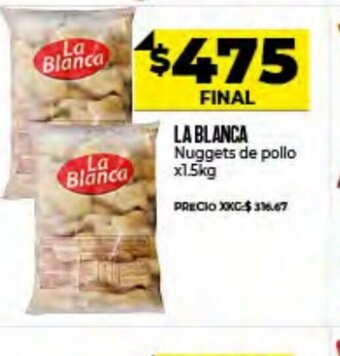 Supermayorista Vital La Blanca Nuggets de pollo x 1.5kg oferta