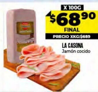 Supermayorista Vital La Casona Jamón cocido oferta