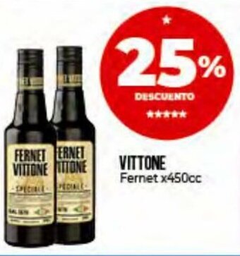 Supermayorista Vital Vittone Fernet x 450cc oferta