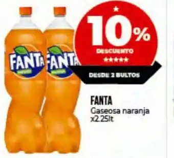 Supermayorista Vital Fanta Gaseosa naranja x 2.25lt oferta