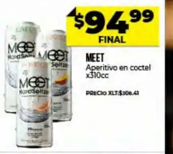 Supermayorista Vital Meet Aperitivo en coctel x 310cc oferta