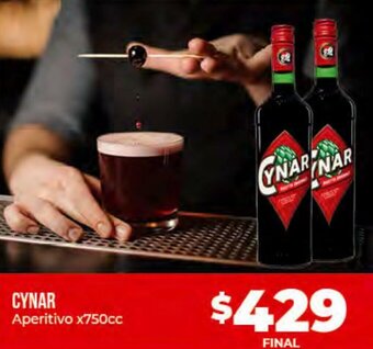 Supermayorista Vital Cynar Aperitivo x 750cc oferta