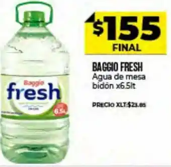 Supermayorista Vital Baggio Fresh Agua de mesa bidón x 6.5lt oferta