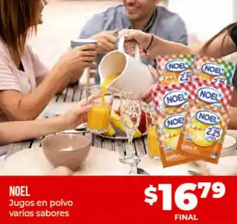 Supermayorista Vital Noel Jugos en polvo varios sabores oferta
