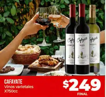 Supermayorista Vital te Vinos varietales x 750cc oferta