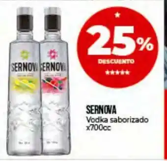 Supermayorista Vital Sernova Vodka saborizado x 700cc oferta