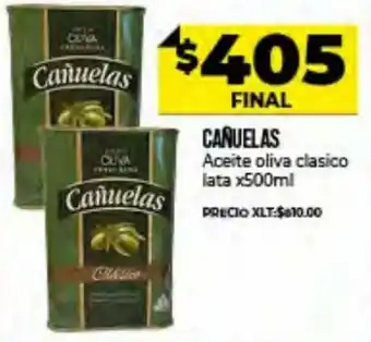 Supermayorista Vital Cañuelas Aceite oliva clasico lata x 500ml oferta