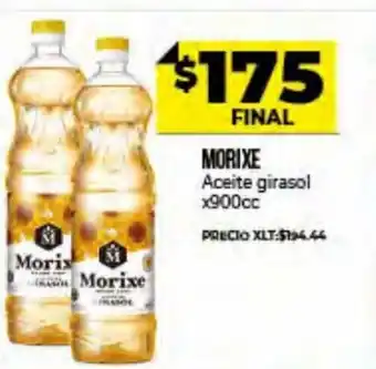 Supermayorista Vital Morixe Aceite girasol x 900cc oferta