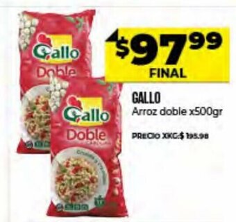 Supermayorista Vital Gallo Arroz Doble x 500gr oferta