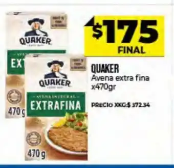 Supermayorista Vital Quaker Avena extra fina x 470gr oferta