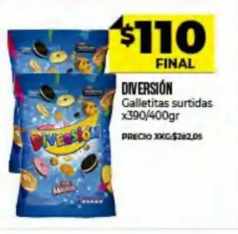 Supermayorista Vital Diversion Galletitas surtidas x 390/400gr oferta