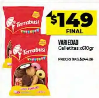 Supermayorista Vital Variedad Galletitas x 610gr oferta