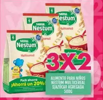 Supermercados Todo Alimento Para Niños Nestum Multicereal S Azúcar Agregada oferta