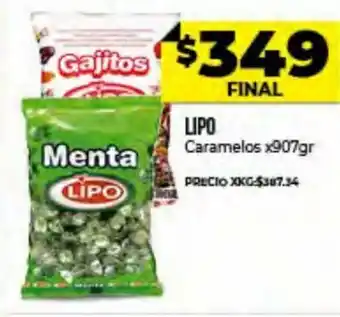 Supermayorista Vital Lipo Caramelos 907gr oferta
