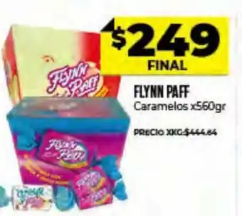 Supermayorista Vital Flynn Paff caramelos x 56gr oferta