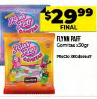 Supermayorista Vital Flynn Paff Gomitas x 30gr oferta