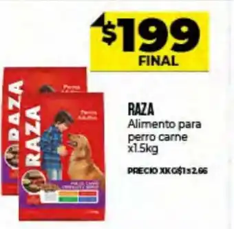 Supermayorista Vital Raza alimento para perro carne x 1.5kg oferta