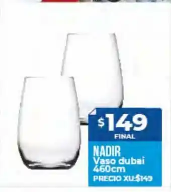 Supermayorista Vital Nadir Vaso dubai 460cm oferta