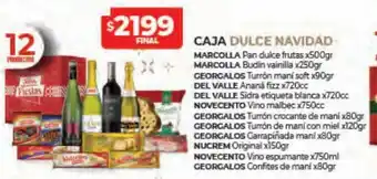 Supermayorista Vital Caja Dulce Navidad oferta