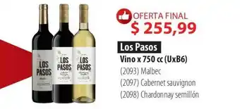 Parodi Los Pasos Vino x 750cc oferta