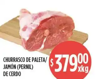 Supermercados Toledo Churrasco De Paleta Jamón Pernil De Cerdo oferta