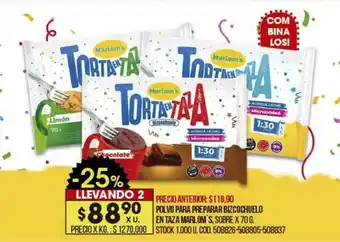 Coto Polvo Para Preparar Bizchochuelo En Taza Marlom's oferta