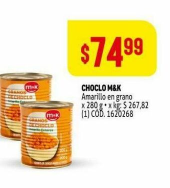 Makro Maíz dulce m&k oferta