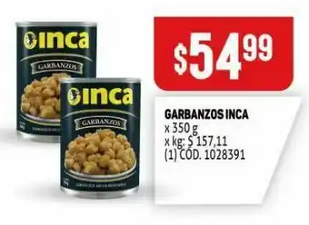 Makro Garbanzos inca oferta