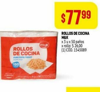 Makro Papel de cocina m&k oferta
