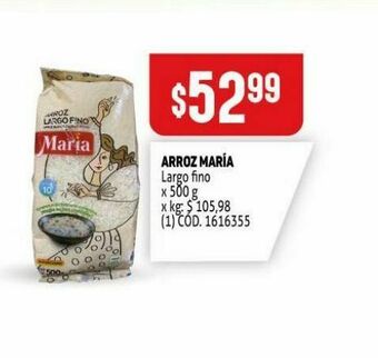 Makro Arroz maría oferta