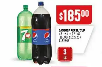 Makro Gaseosas pepsi 3 litros oferta