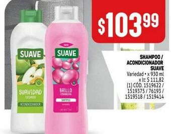 Makro Shampoo suave oferta