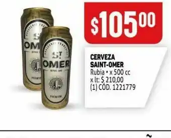 Makro Cerveza sain -omer oferta