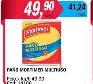 Maxiconsumo Paño Mortimer Multiuso oferta