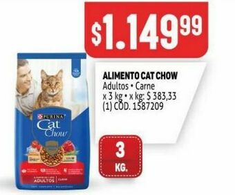 Makro Alimento balanceado para gatos cat chow oferta