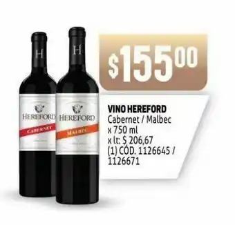 Makro Vino hereford oferta