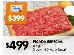 Disco Carne picada especial kg oferta