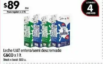 Disco Leche entera cuisine&co oferta