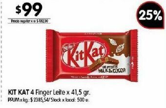 Disco Chocolate kit kat oferta