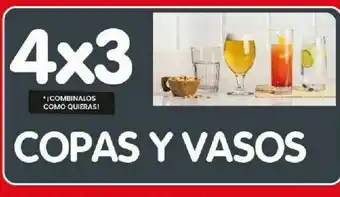 Disco Copas y vasos 4x3 oferta