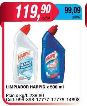 Limpiador Harpic X 500 Ml
