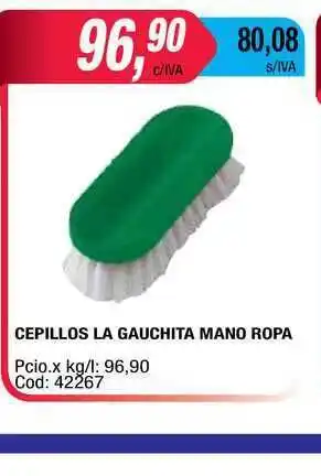 Maxiconsumo Cepillos La Gauchita Mano Ropa oferta